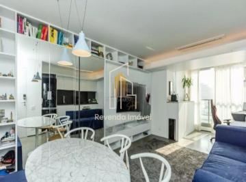 Apartamento · 64m² · 2 Quartos · 1 Vaga · Condomínio Key Moema - Apartamento de 64m² com 1 vaga, 2 quartos, 1 suíte e 2 ba