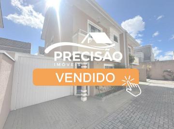 Casa de 3 quartos, Curitiba · Sobrado de 3 quartos em condomínio fechado, a 750m do Terminal Capão Raso - 06.098
