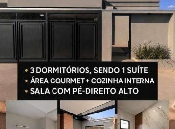 38d8392ac9b2dbf9fb976e7257552b553b1ff6db · Casa com 3 dormitórios à venda, 120 m² por R$ 660.000,00 - Prefeito Edmur Pradela - Bady Bassitt/SP