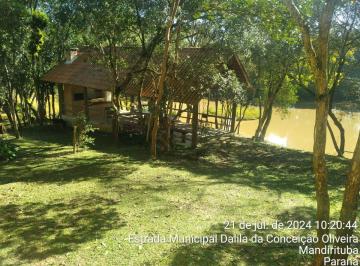 Rural de 2 quartos, Mandirituba · Chácara para venda em Mandirituba, com casa, paiol, quiosque, água, luz, internet, tanque com peixes