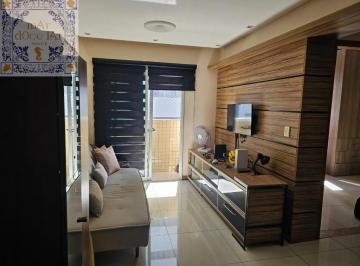 Apartamento · 72m² · 2 Quartos · 1 Vaga · Apartamento à venda em Santos-SP, Vila Mathias: 2 quartos,  sala,  banheiro, vaga de garagem Lazer c