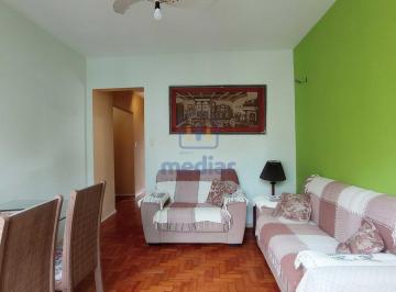 Apartamento · 47m² · 1 Quarto · 1 Vaga · Apartamento de 01 dormitório mobiliado a venda em Santos no Boqueirão