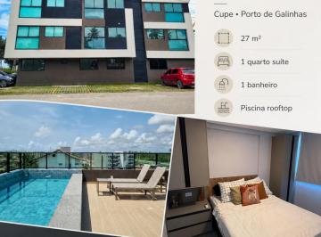 Apartamento de 1 quarto, Ipojuca · Flat em Porto de Galinhas
