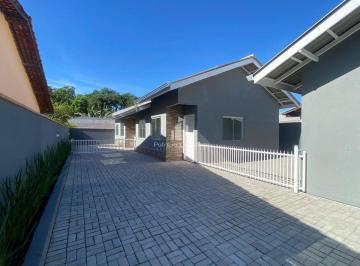 Casa · 55m² · 2 Quartos · 1 Vaga · Casa Com 02 Dormitórios, Região Barra do Saí