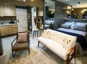 Apartamento · 34m² · 1 Quarto · 1 Vaga · Studio sofisticado em Pinheiros | Decorado e pronto para morar ao lado da Faria Lima