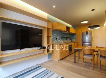 Sala · Apartamento com 1 dormitório à venda, 44 m² por R$ 1.470.000,00 - Itaim Bibi - São Paulo/SP