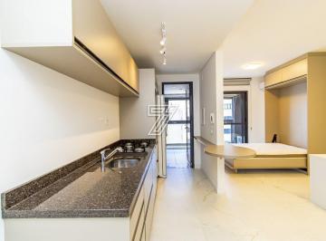 Apartamento de 1 quarto, Curitiba · STUDIO COM 36 M² PRIVATIVOS MOBILIADO ANDAR ALTO BIGORRILHO