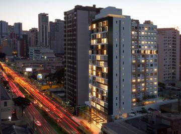Apartamento de 1 quarto, Curitiba · Studio a venda no centro - 100% mobiliado