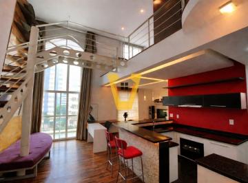 Apartamento · 75m² · 1 Quarto · 2 Vagas · Duplex para venda em Campo Belo com 1 quarto, sendo 1 suíte, 75m²
