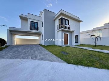 Casa · 204m² · 3 Quartos · 2 Vagas · Casa com 3 Suítes e 204 m², no condomínio Real Park