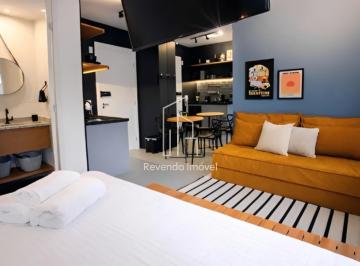 Apartamento · 28m² · 1 Quarto · Apartamento Studio de Luxo em Pinheiros: 1 Quarto, 1 Banheiro, 28m² e Lazer Completo! Venha Conhecer