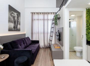 Apartamento de 1 quarto, Curitiba · Studio duplex mobiliado e equipado no Ecoville - Condomínio Eco Smart Ecoville