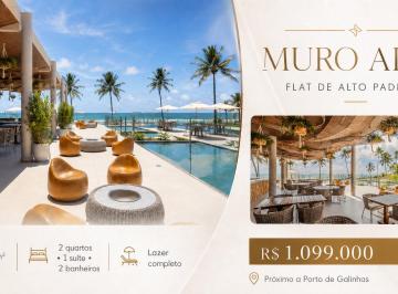 Apartamento de 2 quartos, Ipojuca · Flat em Porto de Galinhas