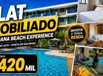 Apartamento de 1 quarto, Ipojuca · Flat Em Porto de Galinhas