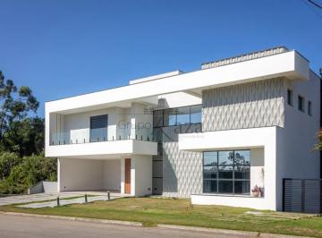 Casa · 1000m² · 4 Quartos · 5 Vagas · Casa em Condomínio - Condomínio Recanto Santa Bárbara - 4 Dormitórios - 420m² - Estuda Permuta.