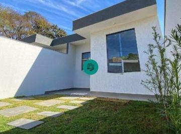 Casa · 90m² · 3 Quartos · 2 Vagas · Casa Geminada Residencial em Vespasiano/MG no Bairro Célvia — 89,65 m² | Financiamento Sim