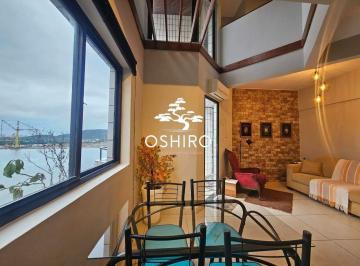 Apartamento · 82m² · 1 Quarto · 1 Vaga · Apartamento para alugar vista mar para alugar na Ponta da Praia- Santos - SP 