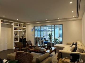Apartamento · 157m² · 3 Quartos · 2 Vagas · Apartamento em Andar Alto com 3 Dormitórios, 2 Suítes, Moema SP