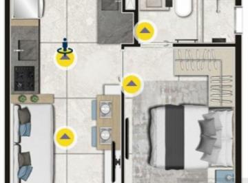 Apartamento · 24m² · 1 Quarto · Apartamento, Cidade Satélite Santa Bárbara - São Paulo