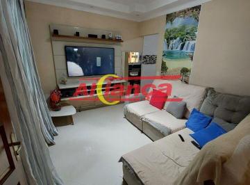 Casa · 190m² · 2 Quartos · 2 Vagas · Sobrado c/ Churrasqueira e Piscina - 190m² - Parque Flamengo - Guarulhos