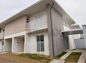 Casa · 135m² · 3 Quartos · 2 Vagas · Casa nova para locação no Villa Flora Lótus com 3 dormitórios, suíte com closet e lazer completo