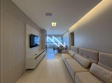 Apartamento · 110m² · 3 Quartos · 2 Vagas · Apartamento mobiliado 3 suítes - Setor Marista