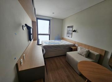 Apartamento · 20m² · 1 Quarto · 1 Vaga · Studio Pronto Mobiliado e Decorado, com 1 vaga de garagem - Trindade, Florianópolis/SC