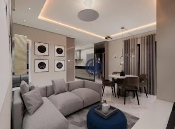 Sala de estar · Apartamentos 3 quartos em São Jose dos Pinhais a 150m da Av. das Torres