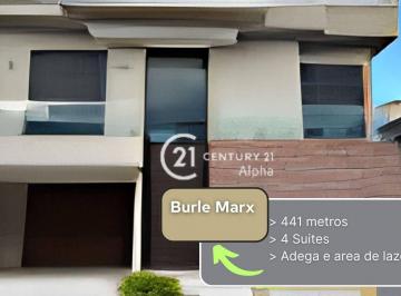 a3c163262c15fbfcd2fc205148d26907f7ec4e90 · Casa com 4 dormitórios à venda, 441 m² por R$ 4.300.000,00 - Residencial Burle Marx - Santana de Par