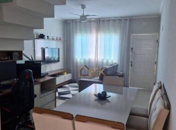 9ea30e5c4475f97d63f6ef0b9ba8ddf2e6da3f73 · Sobrado com 2 dormitórios à venda, 82 m² por R$ 380.000 - Jardim Santos Dumont I - Mogi das Cruzes/S