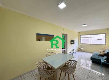 Sala · Apartamento com 2 quartos (1 suíte), 1 vaga à venda em Pitangueiras, Guarujá