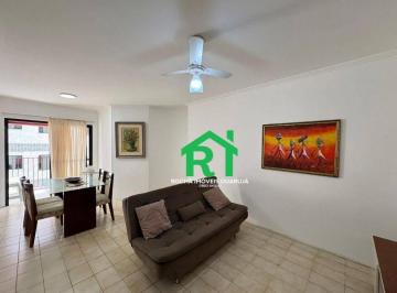 Sala · Apartamento com 2 quartos (1 suíte), 1 vaga à venda no Tombo, Guarujá