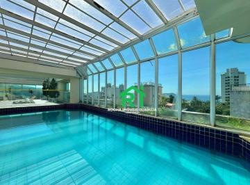 Piscina · Apartamento com 1 quarto, 2 vagas e lazer à venda em Pitangueiras, Guarujá