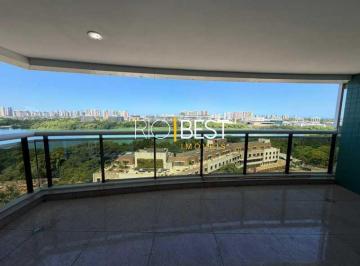 Apartamento · 160m² · 4 Quartos · 3 Vagas · Barra Quintas da Peninsula 4 quartos vista lagoa andar alto