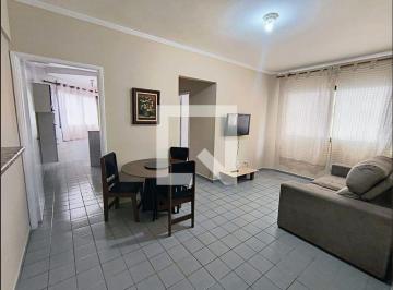 Apartamento · 70m² · 1 Quarto · 1 Vaga · Apartamento para Aluguel - Guilhermina, 1 Quarto,  70 m² - Praia Grande