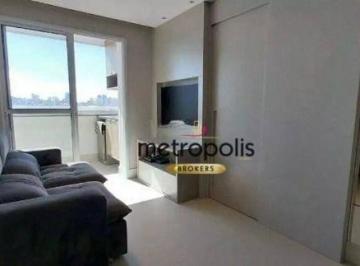 Sala · Apartamento com 2 dormitórios para alugar, 55 m² por R$ 3.716,00/mês - Baeta Neves - São Bernardo do