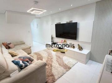 Sala  · Sobrado com 4 dormitórios à venda, 125 m² por R$ 1.350.000,00 - Campestre - Santo André/SP