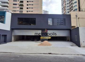fachada · Salão para alugar, 106 m² por R$ 10.450,00/mês - Jardim - Santo André/SP