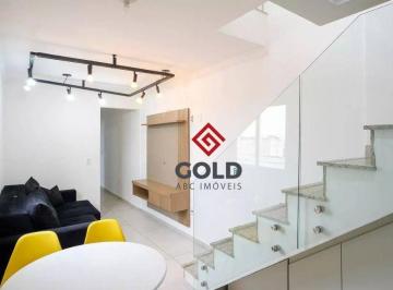 4557e3a7641d1c3311505e00276edc05f13ccd99 · Cobertura com 2 dormitórios para alugar, 96 m² - Santa Maria - Santo André/SP