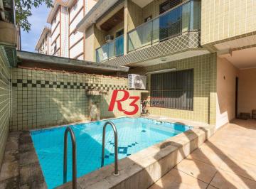5a8b4f772b35a6c0f6ca05d9187feff540e19576 · Casa com 3 dormitórios à venda, 159 m² por R$ 1.700.000,00 - Aparecida - Santos/SP