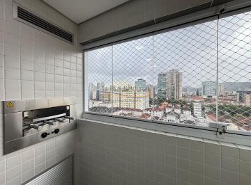 Apartamento · 70m² · 2 Quartos · 1 Vaga · Apartamento Alto Padrão - Locação - Bairro Boqueirão - Santos/SP.
