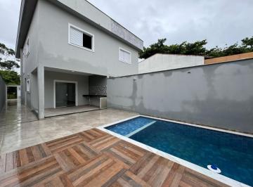 Casa de 3 quartos, Itanhaém · Casa com 3 dormitórios à venda - 110 m² - Nova Itanhaém - Itanhaém/SP