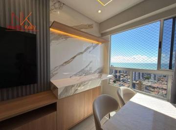 6ddc16530f845370eae88fe2f9672bde64a7e3e5 · Apartamento com vista-mar, Mobiliado de 76m² com 3 quartos a venda por R$ 850.000 - Manaíra - João P
