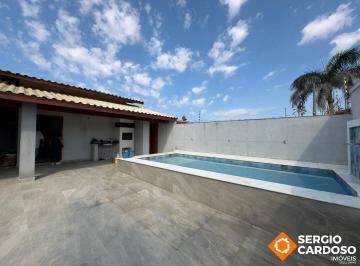 Casa · 120m² · 3 Quartos · 4 Vagas · CASA MODERNA A 50 METROS DA PRAIA! 3 QUARTOS 2 SUITES BOPIRANGA | ITANHAÉM