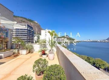 Foto 01 · Lagoa, Cobertura Duplex com churrasqueira, 360 m2, 5 quartos sendo 2 suítes, 2 vagas e vistas deslum