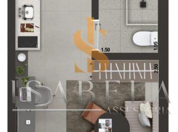 Apartamento · 19m² · 1 Quarto · Studio com 1 dormitório à venda, 19 m² por R$ 350.000 - Ipiranga - São Paulo/SP