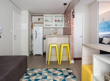 Apartamento · 38m² · 1 Quarto · 1 Vaga · Flat/Loft/Estúdio com 1 quarto para Locação, Campo Belo - São Paulo