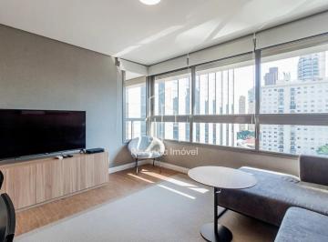 Apartamento · 50m² · 1 Quarto · 1 Vaga · Luxuoso apartamento comercial para Locação na Vila Mariana, São Paulo - 1 quarto, 1 sala, 1 banheiro