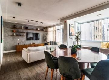 Apartamento · 131m² · 2 Quartos · 1 Vaga · Apartamento de 2 quartos no Jardim Paulista, São Paulo-SP: 1 suíte, sala ampla, 2 banheiros, 1 vaga