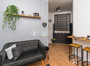 Apartamento · 31m² · 1 Quarto · Apartamento mobiliado de 1 quarto para investimento - imóvel locado à venda no bairro Centro Históri